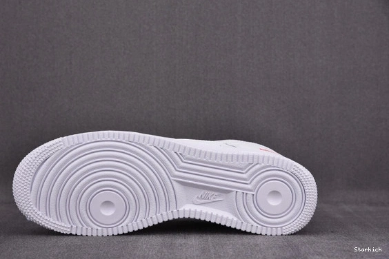 CU9225-100 Supreme Force Air White 1 Low Nike 0212